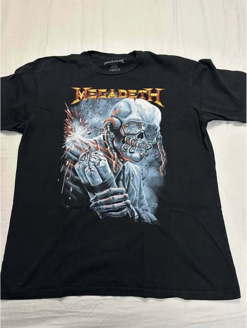 Megadeth Graphic T-Shirt Mens Size XL
Used Good $30